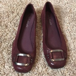 Plum flats